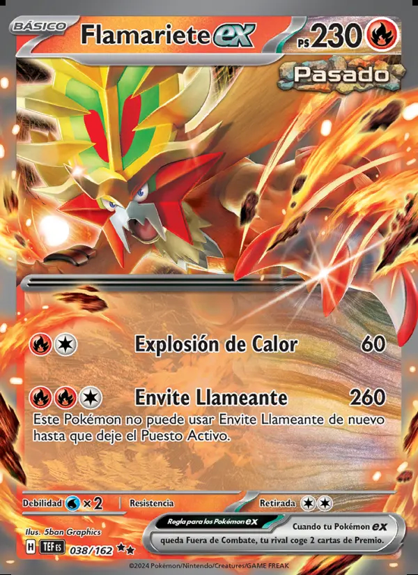 Image of the card Flamariete ex