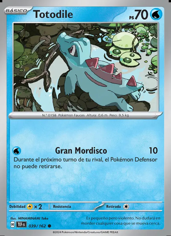 Image of the card Totodile