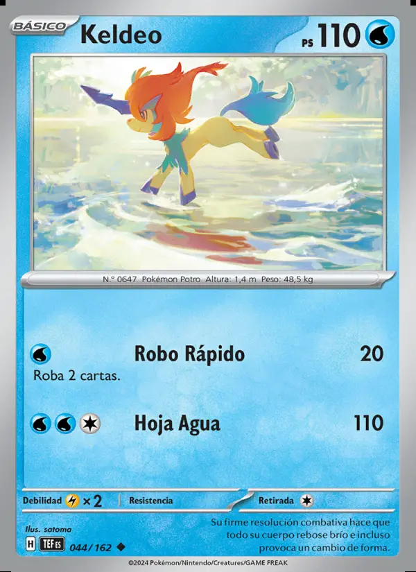 Image of the card Keldeo