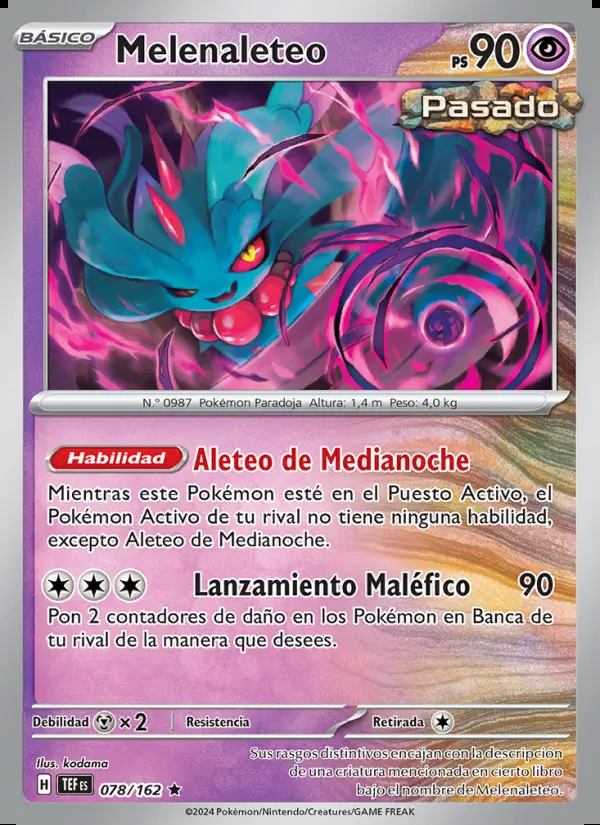 Image of the card Melenaleteo