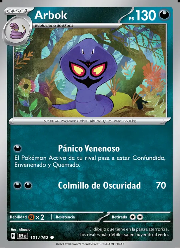 Image of the card Arbok