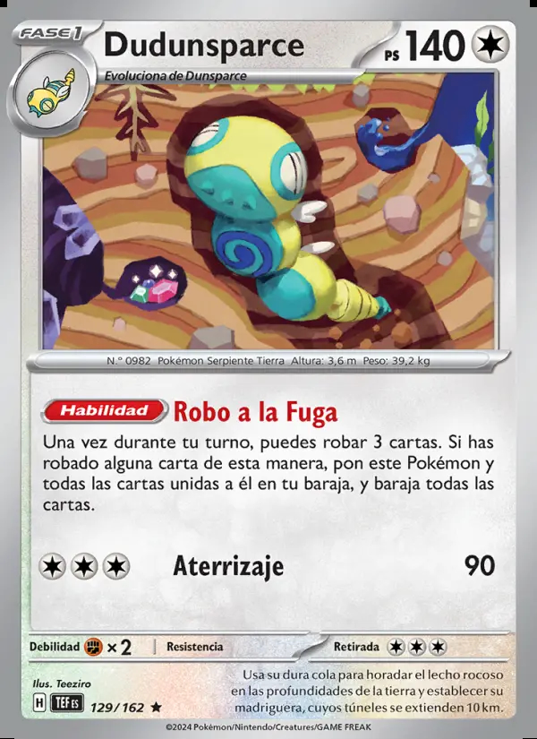 Image of the card Dudunsparce