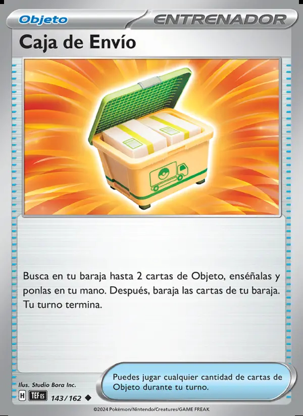 Image of the card Caja de Envío