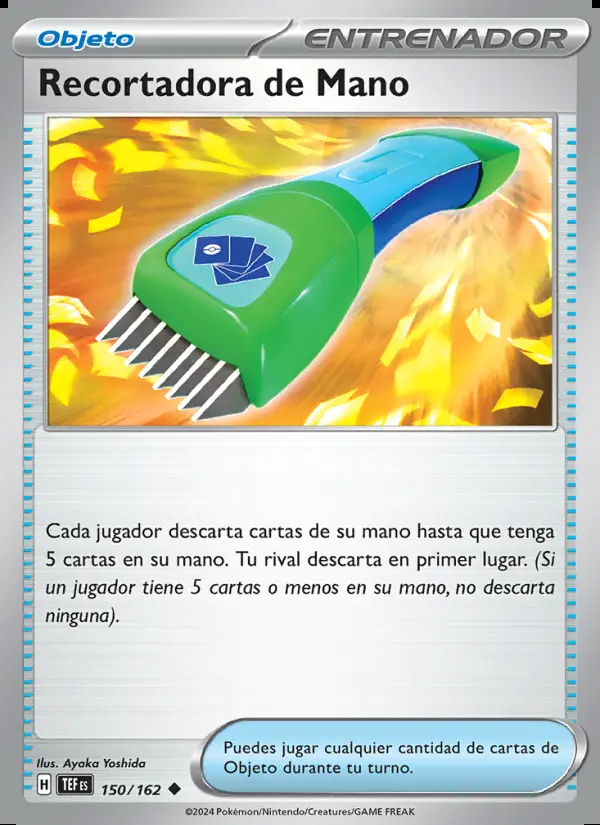 Image of the card Recortadora de Mano