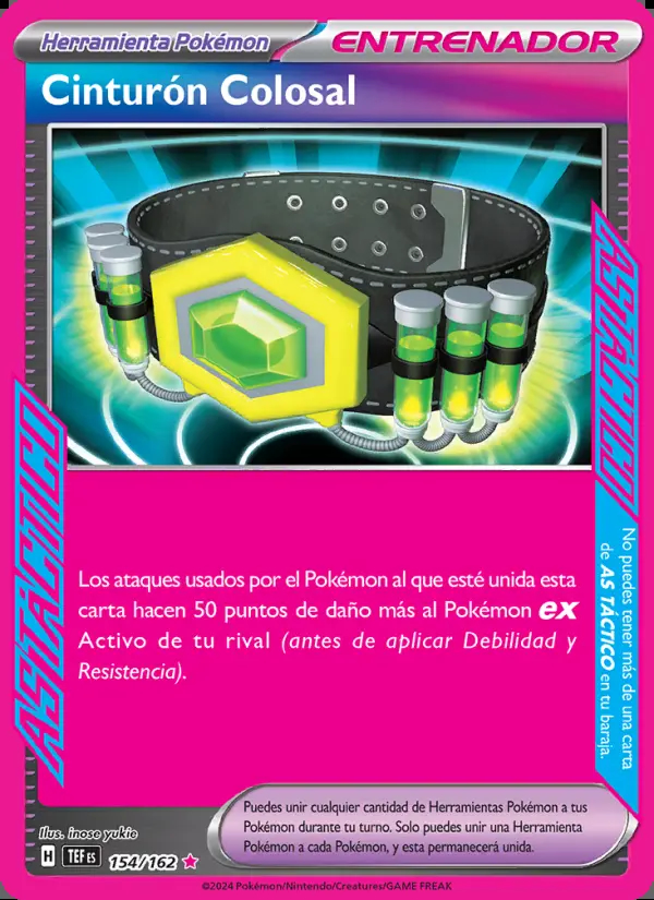 Image of the card Cinturón Colosal