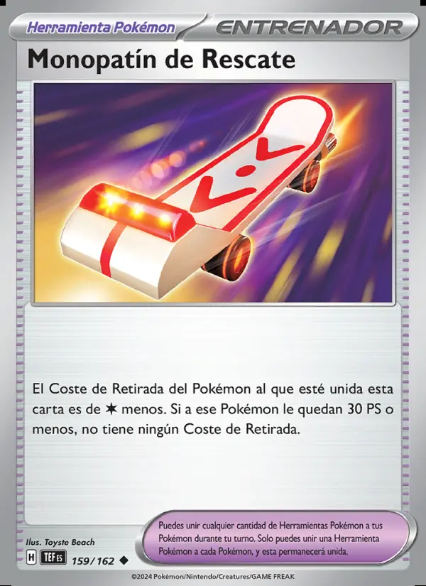 Image of the card Monopatín de Rescate
