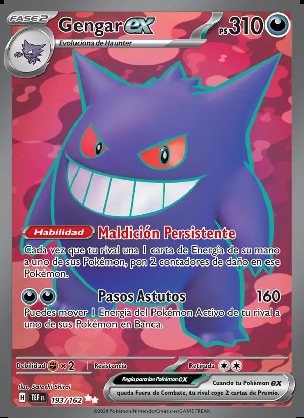 Image of the card Gengar ex