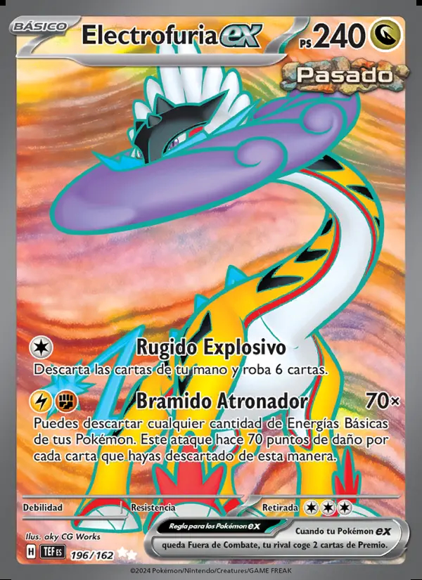 Image of the card Electrofuria ex