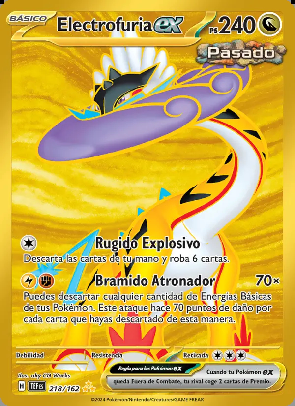 Image of the card Electrofuria ex