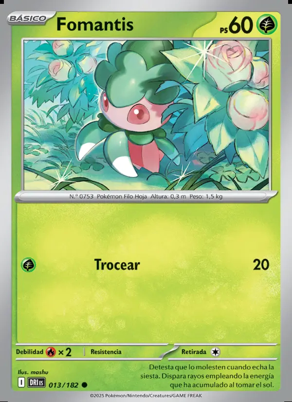 Image of the card Fomantis