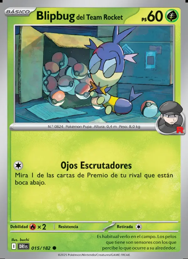 Image of the card Blipbug del Team Rocket
