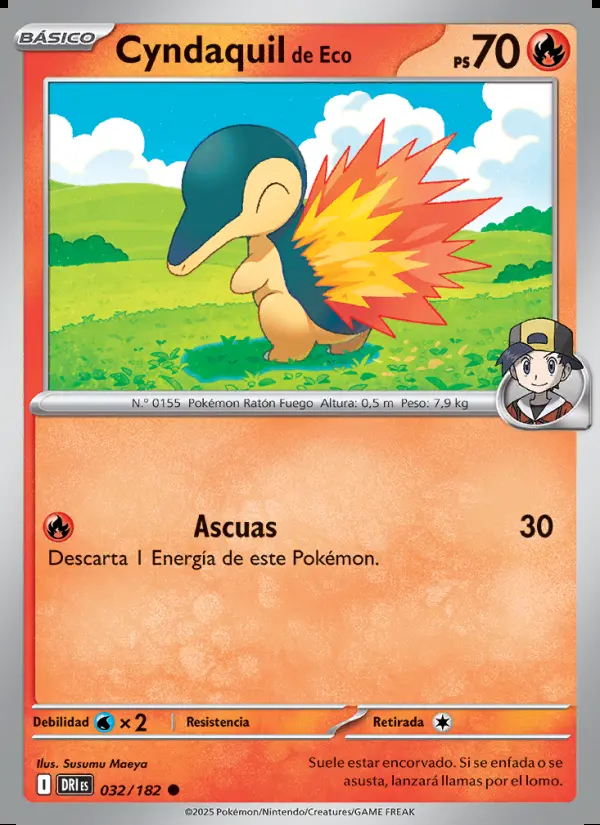 Image of the card Cyndaquil de Eco
