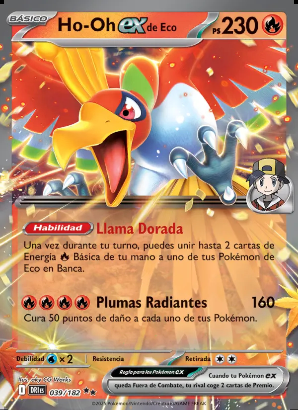 Image of the card Ho-Oh ex de Eco