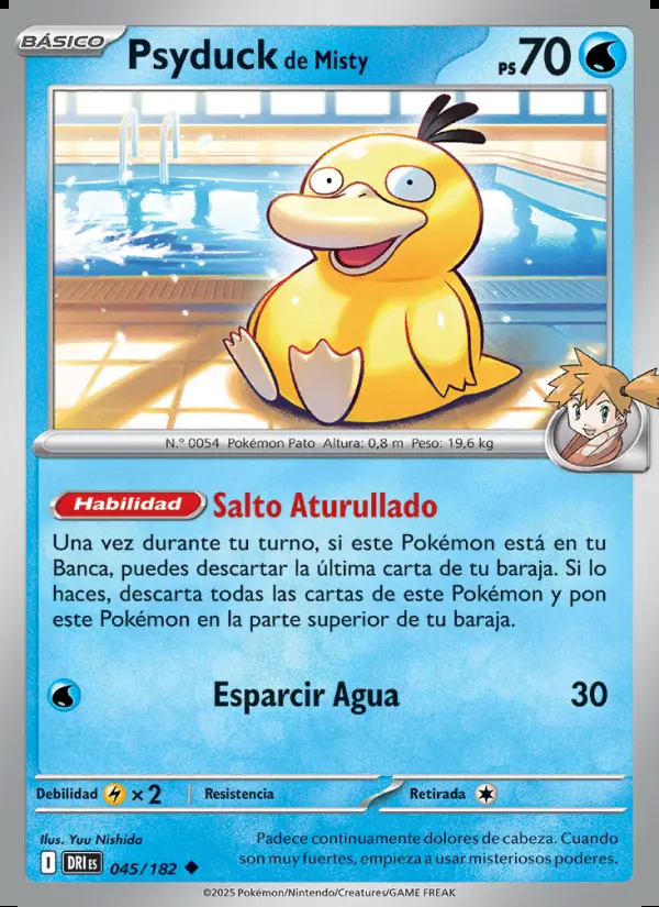 Image of the card Psyduck de Misty