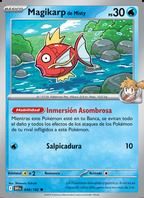 Image of the card Magikarp de Misty