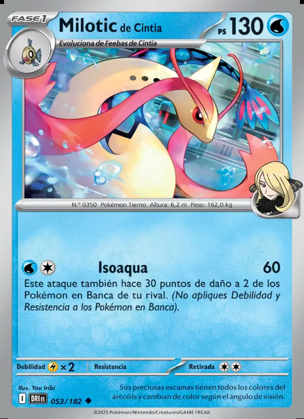 Image of the card Milotic de Cintia