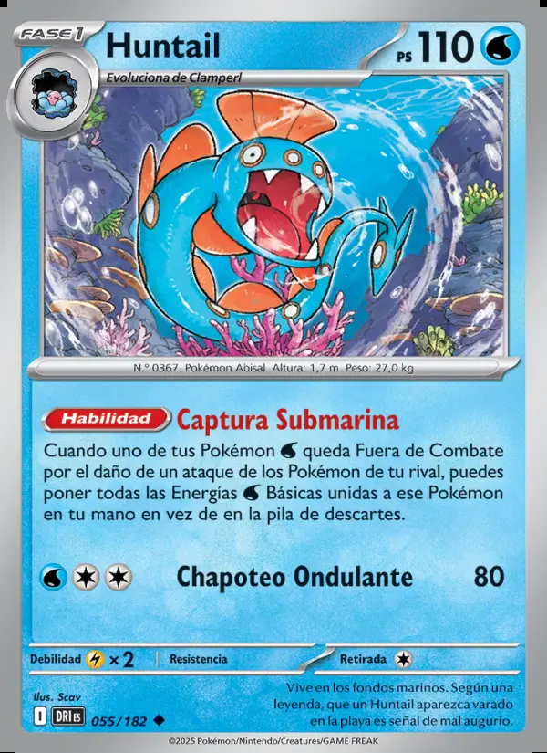 Image of the card Huntail