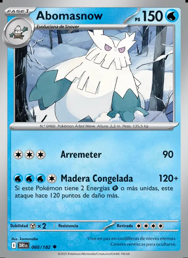 Image of the card Abomasnow