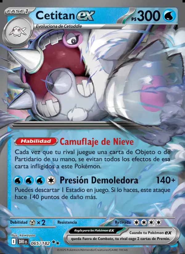 Image of the card Cetitan ex
