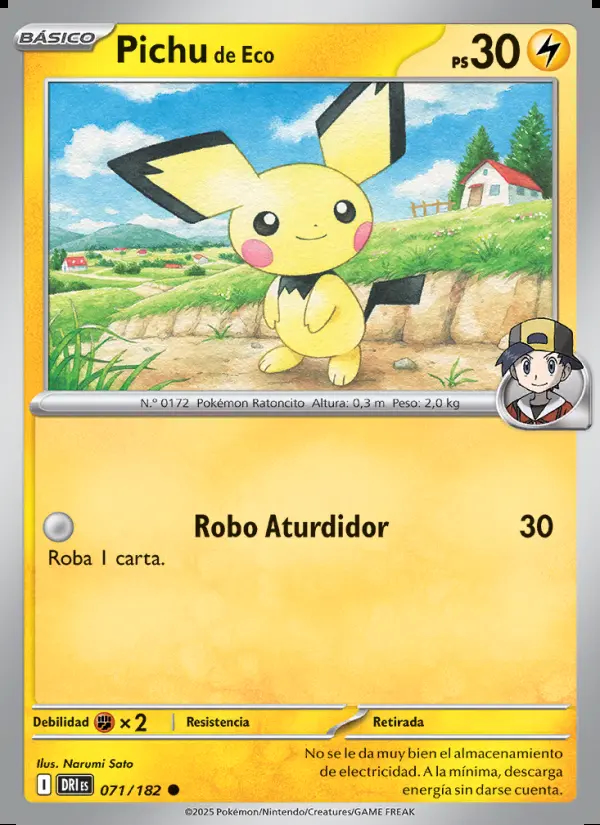 Image of the card Pichu de Eco
