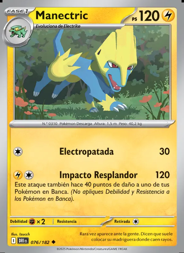 Image of the card Manectric