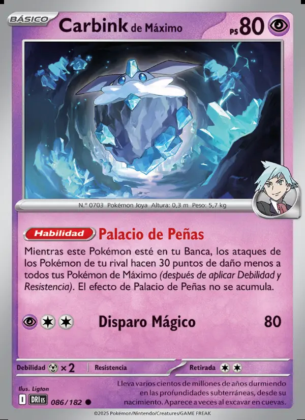 Image of the card Carbink de Máximo