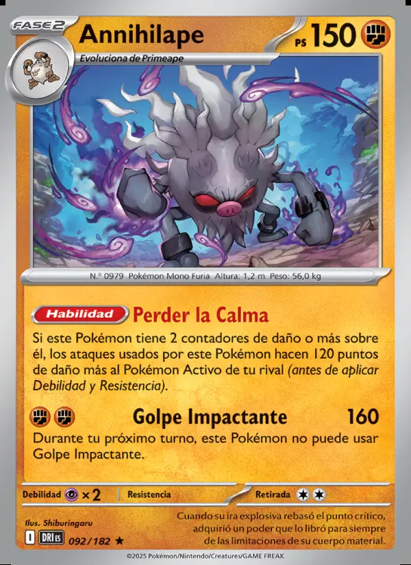 Image of the card Annihilape