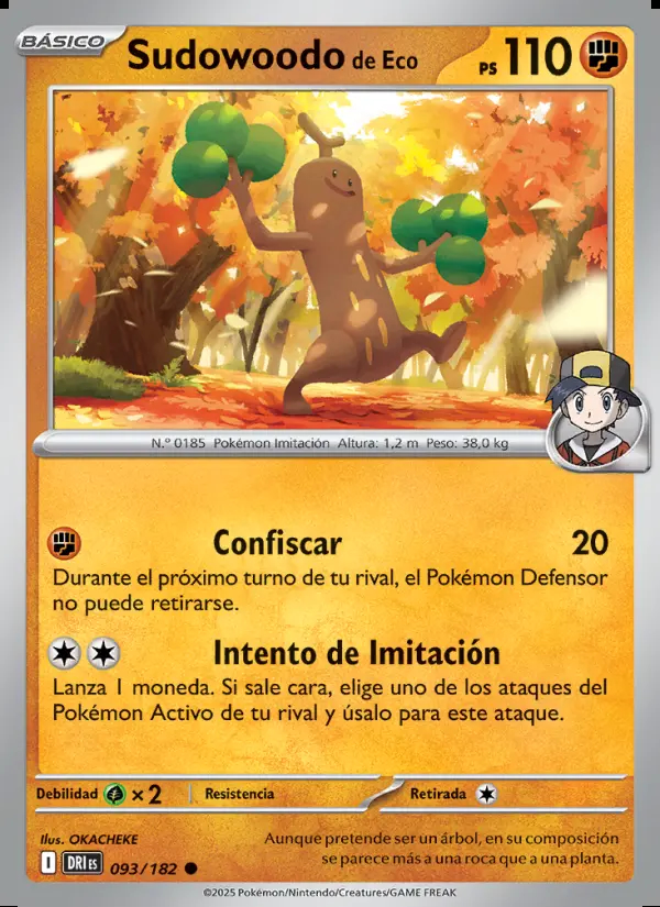 Image of the card Sudowoodo de Eco