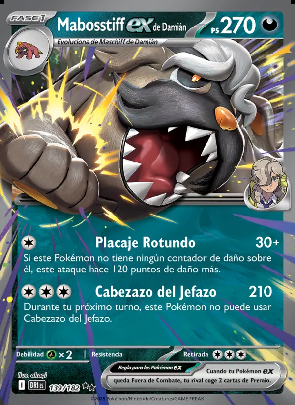 Image of the card Mabosstiff ex de Damián