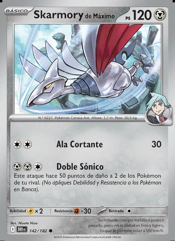 Image of the card Skarmory de Máximo