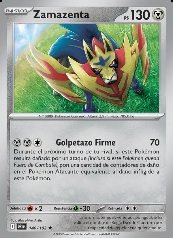 Image of the card Zamazenta