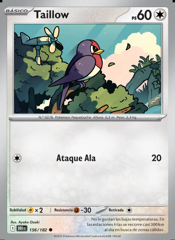 Image of the card Taillow