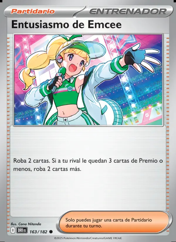 Image of the card Entusiasmo de Emcee
