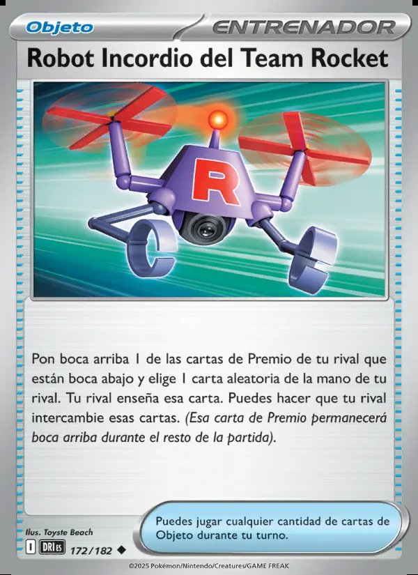 Image of the card Robot Incordio del Team Rocket