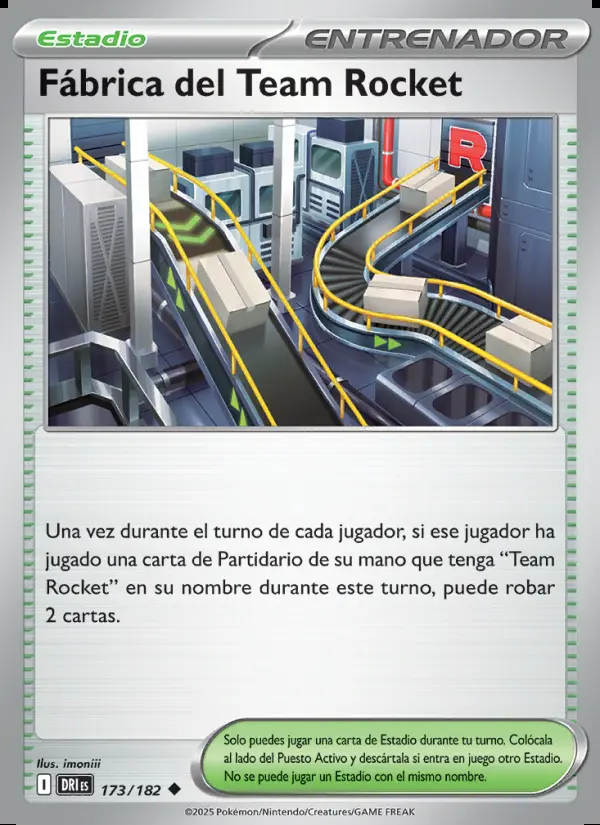 Image of the card Fábrica del Team Rocket