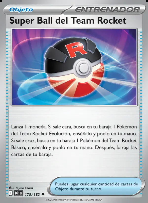 Image of the card Super Ball del Team Rocket
