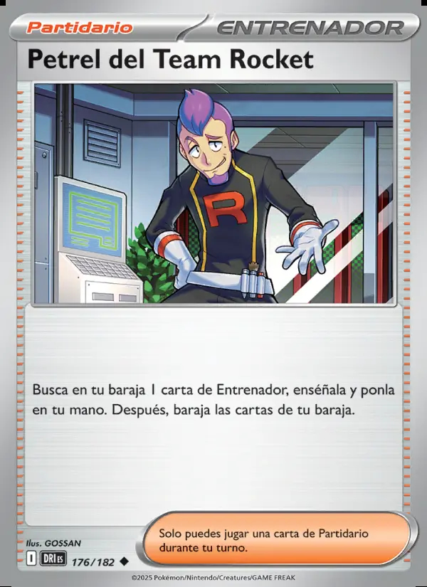 Image of the card Petrel del Team Rocket
