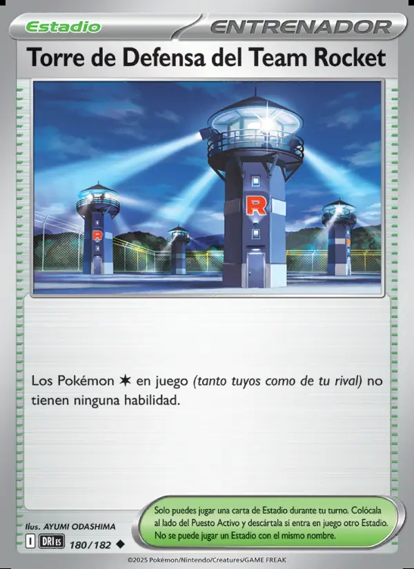 Image of the card Torre de Defensa del Team Rocket