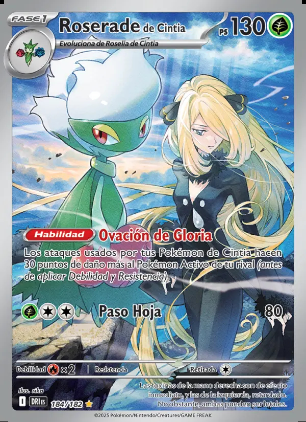 Image of the card Roserade de Cintia