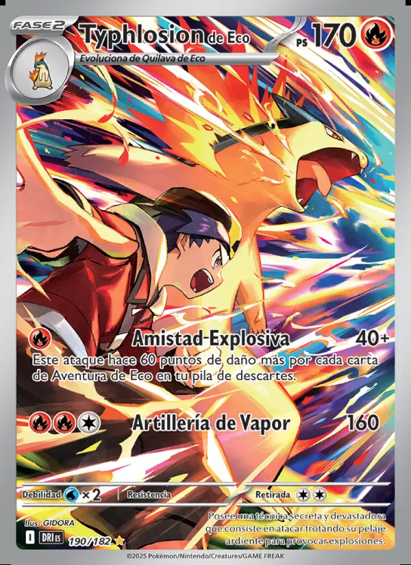 Image of the card Typhlosion de Eco
