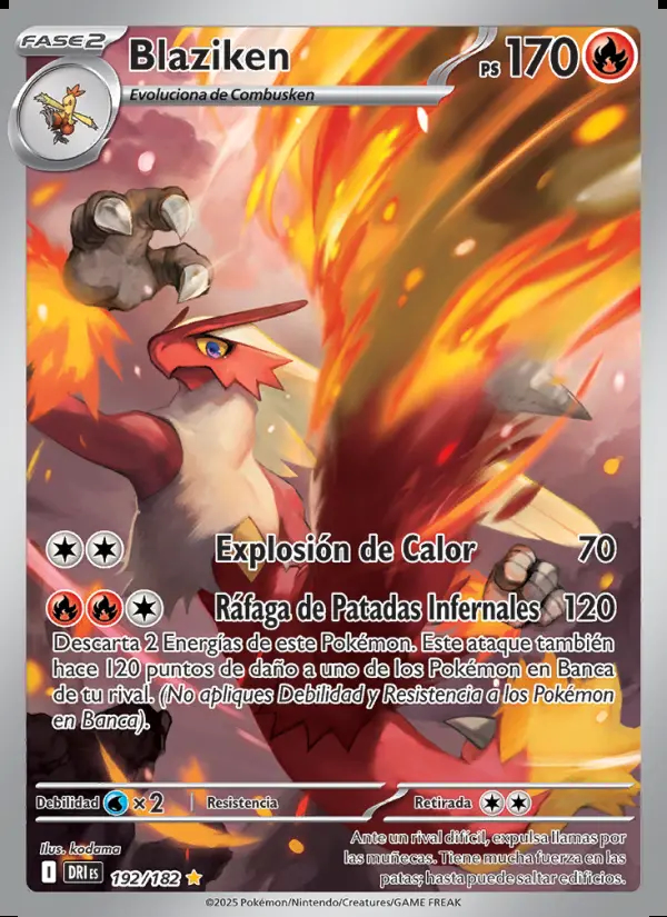 Image of the card Blaziken