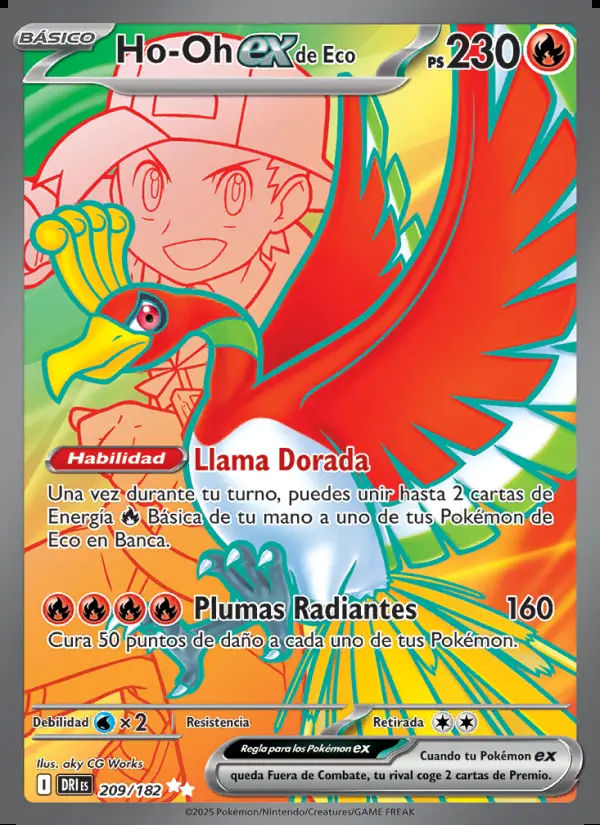 Image of the card Ho-Oh ex de Eco