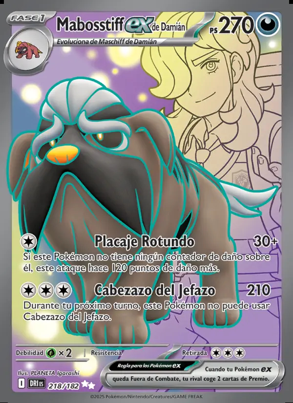 Image of the card Mabosstiff ex de Damián