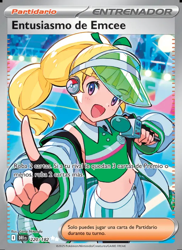 Image of the card Entusiasmo de Emcee