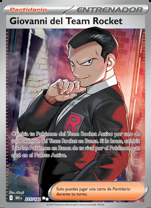 Image of the card Giovanni del Team Rocket