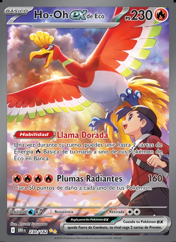 Image of the card Ho-Oh ex de Eco