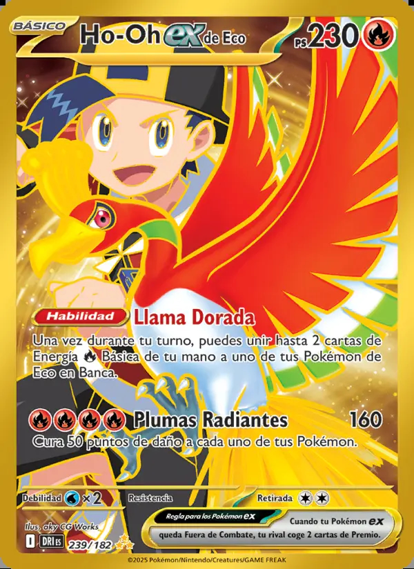 Image of the card Ho-Oh ex de Eco