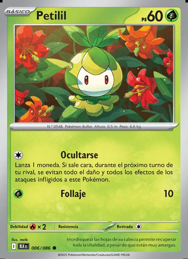 Image of the card Petilil