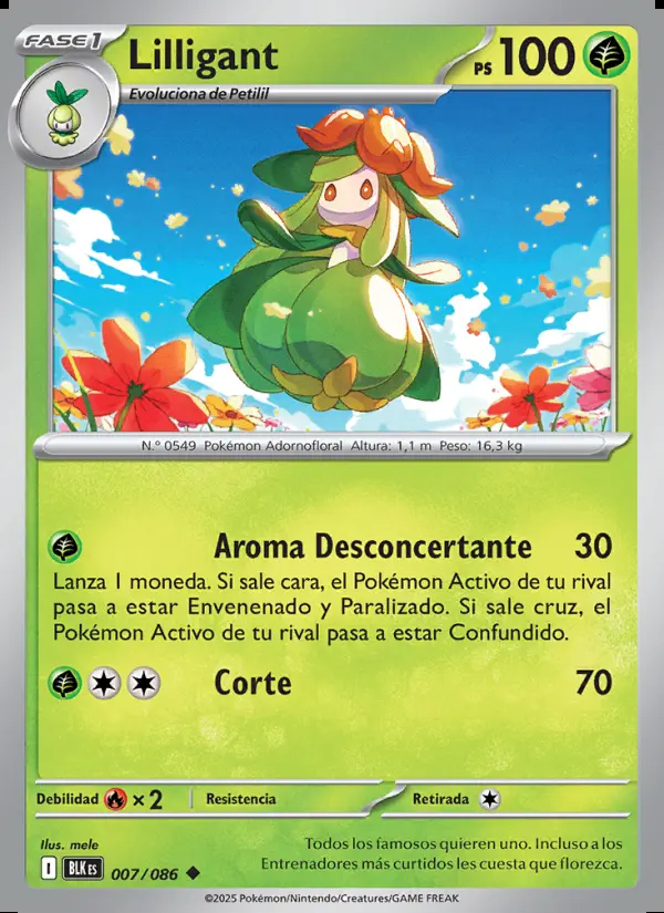 Image of the card Lilligant
