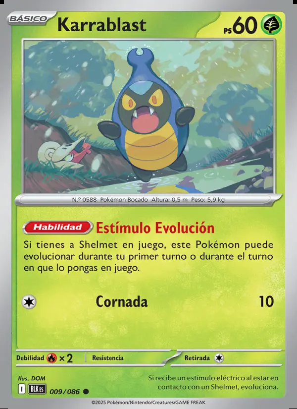 Image of the card Karrablast